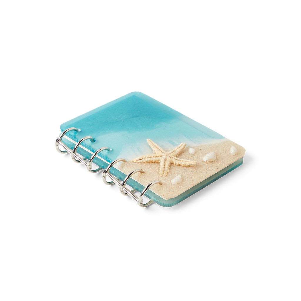 Ocean Green Notebook [White Sand]