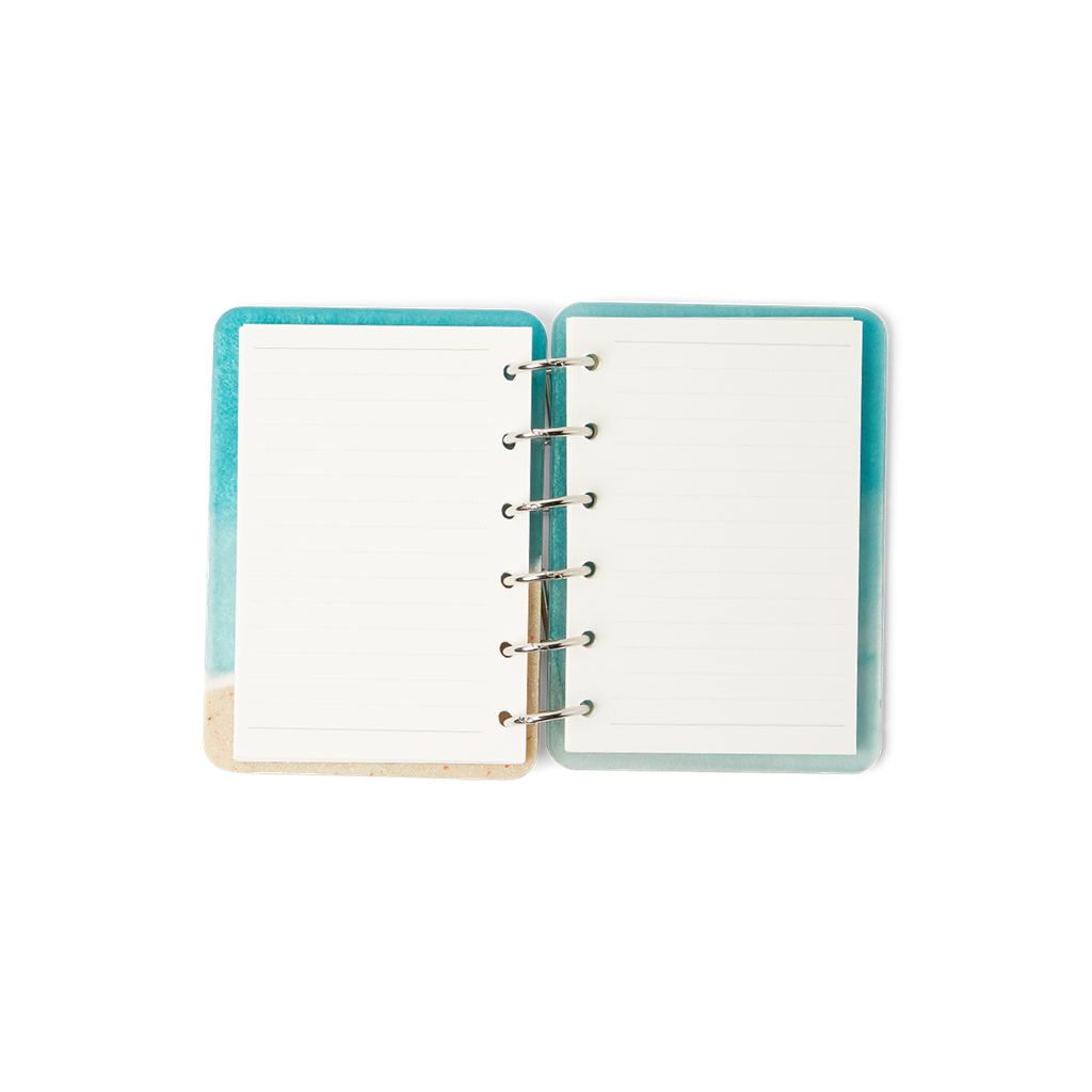 Ocean Green Notebook [White Sand]