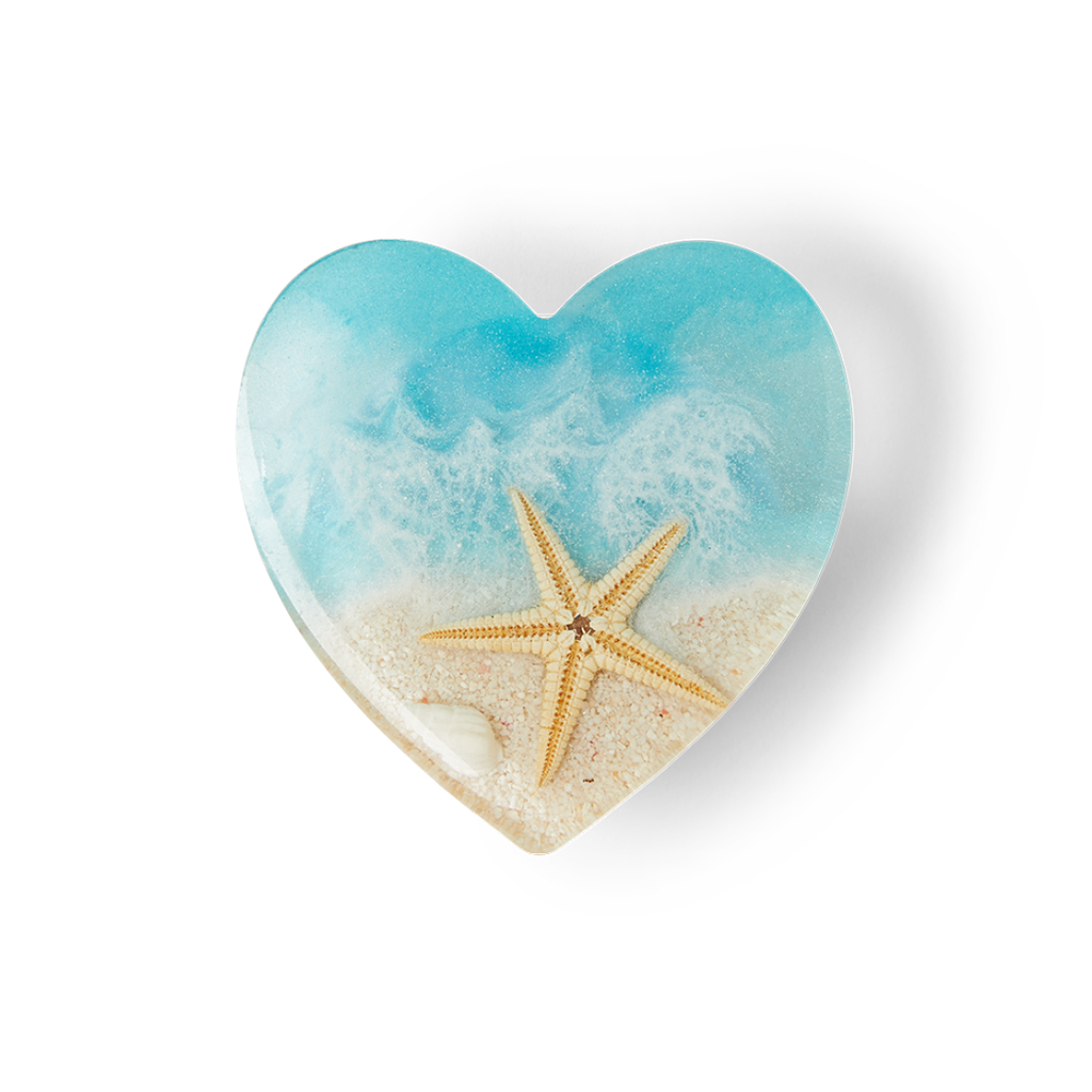 Heart Ocean Green PopSocket