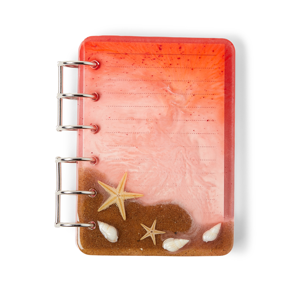 Ocean Red Notebook