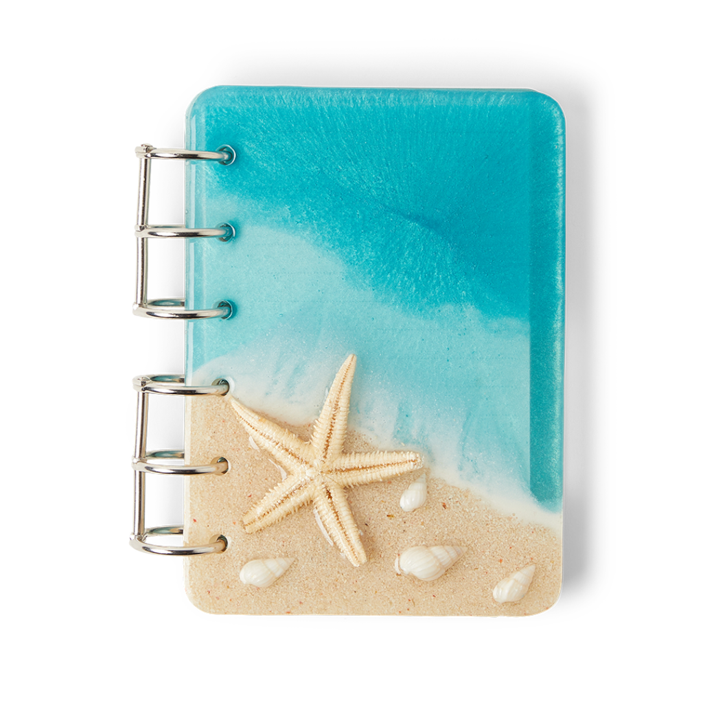 Ocean Green Notebook [White Sand]