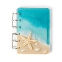 Ocean Green Notebook [White Sand]