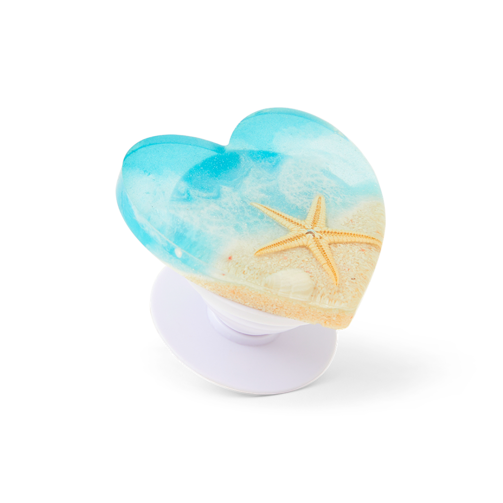 Heart Ocean Green PopSocket