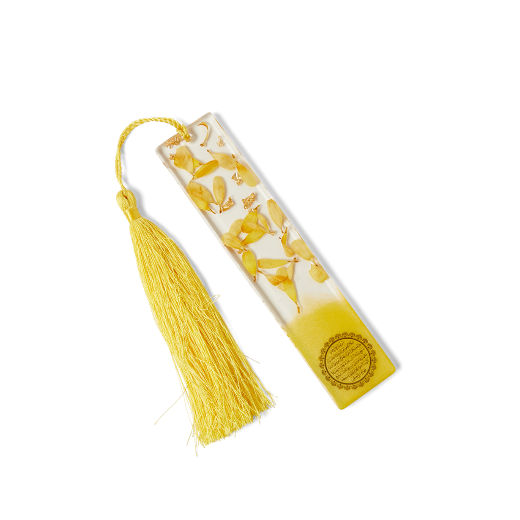 Floral Bookmark (Yellow)